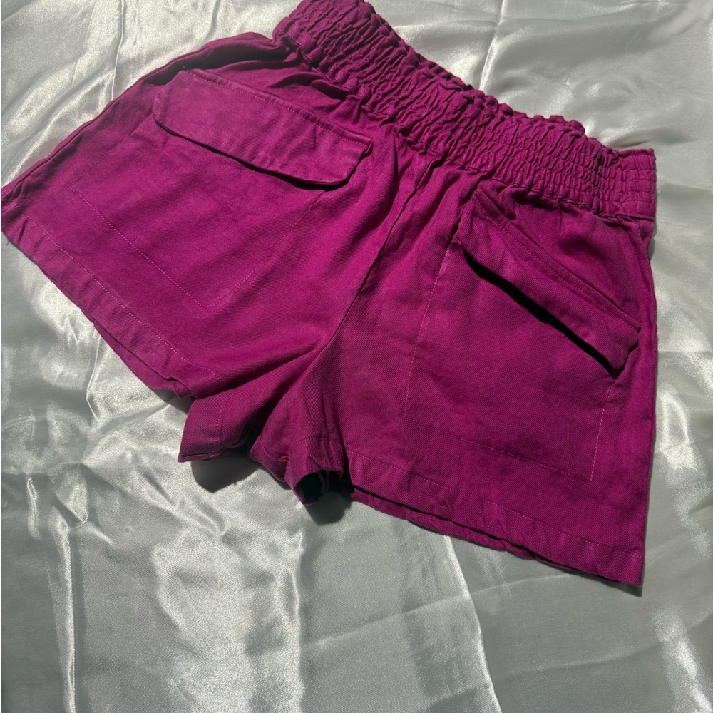 MAEVE ANTROPOLOGÍE Women's Purple Shorts